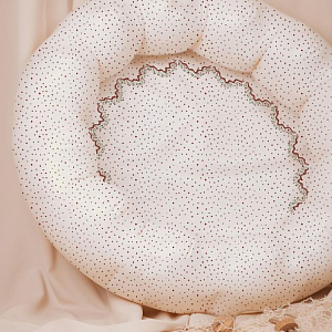 Бассейн надувной Mrs. Ertha "Unique Dots", шоколадная крошка, 90 см